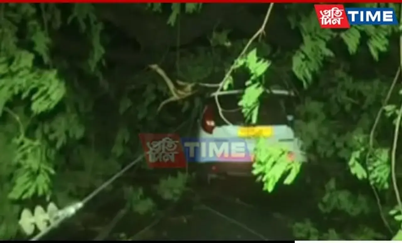 Sudden Spell Of Torrential Rain Lashes Guwahati, Causes Damage