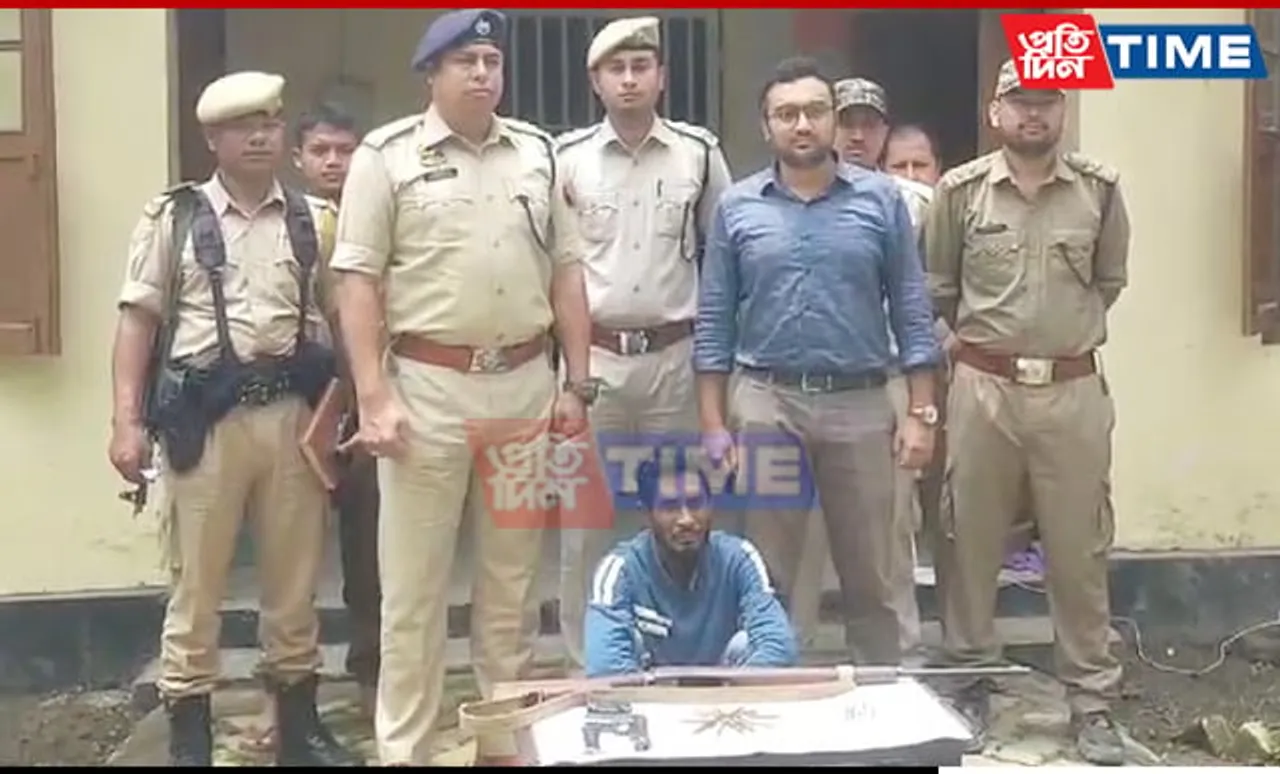 Poacher Arrested with Weapons in Assam's Pobitora Wildlife Sanctuary