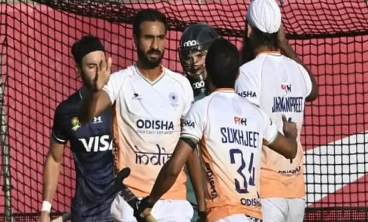 India Beat Argentina In Thrilling 5-4 Victory In FIH Hockey Pro League