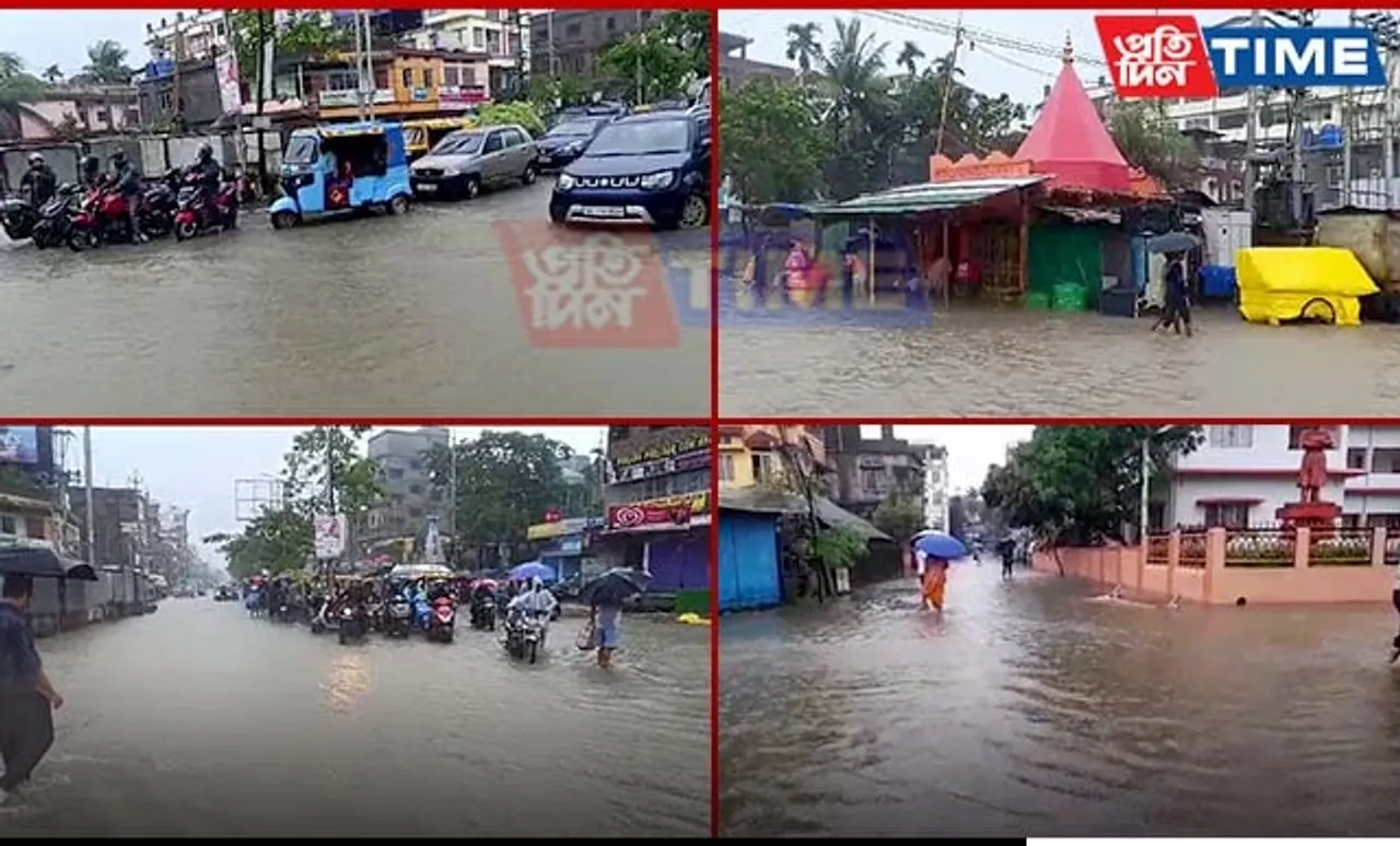 Assam's Barak Valley Gripped By Artificial Floods Following Torrential Rainfall
