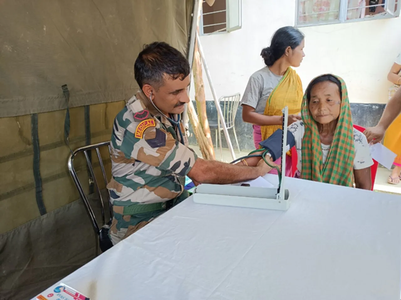 Assam Rifles Organizes Medical Camp, Distributes Relief to Jiribam's Internally Displaced