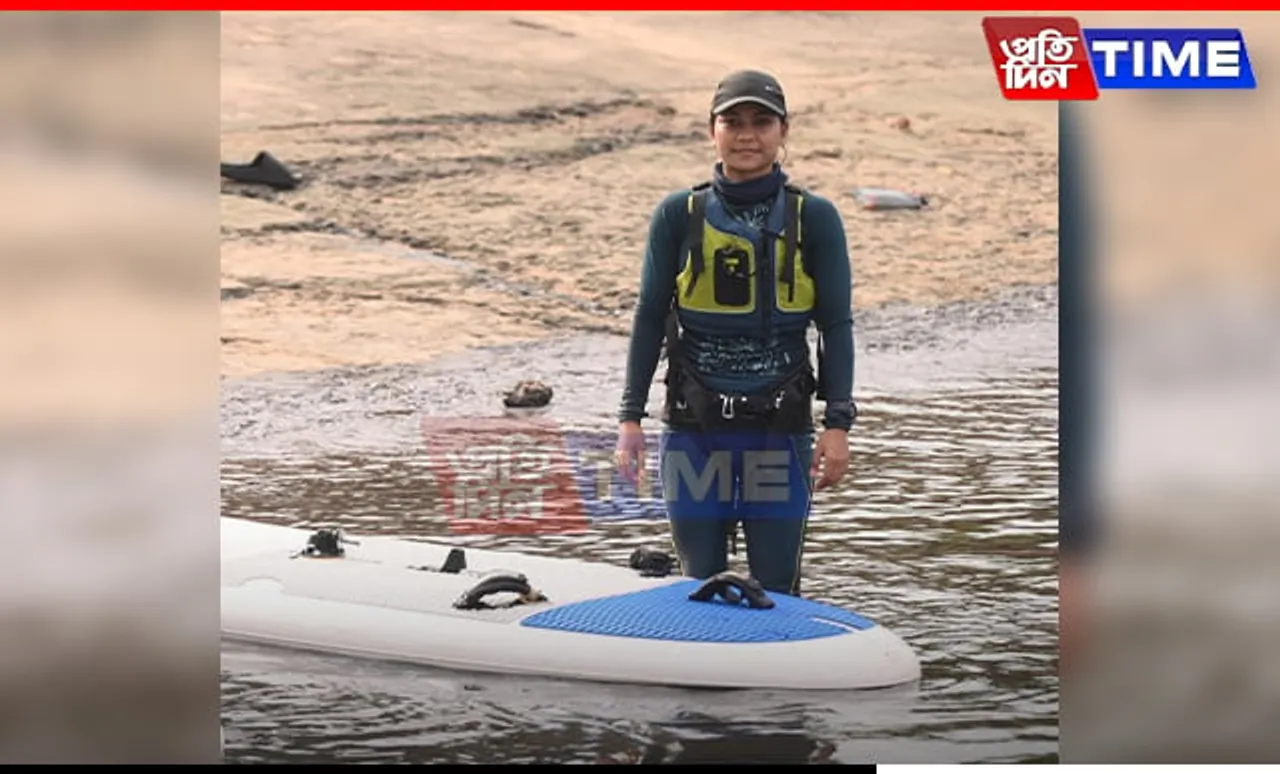 Assamese Windsurfer Nishamoni Bora Secures Gold at All India Championship