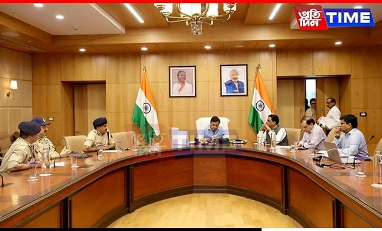 Assam CM Chairs Meeting on Village Defence Party Remuneration and Functioning