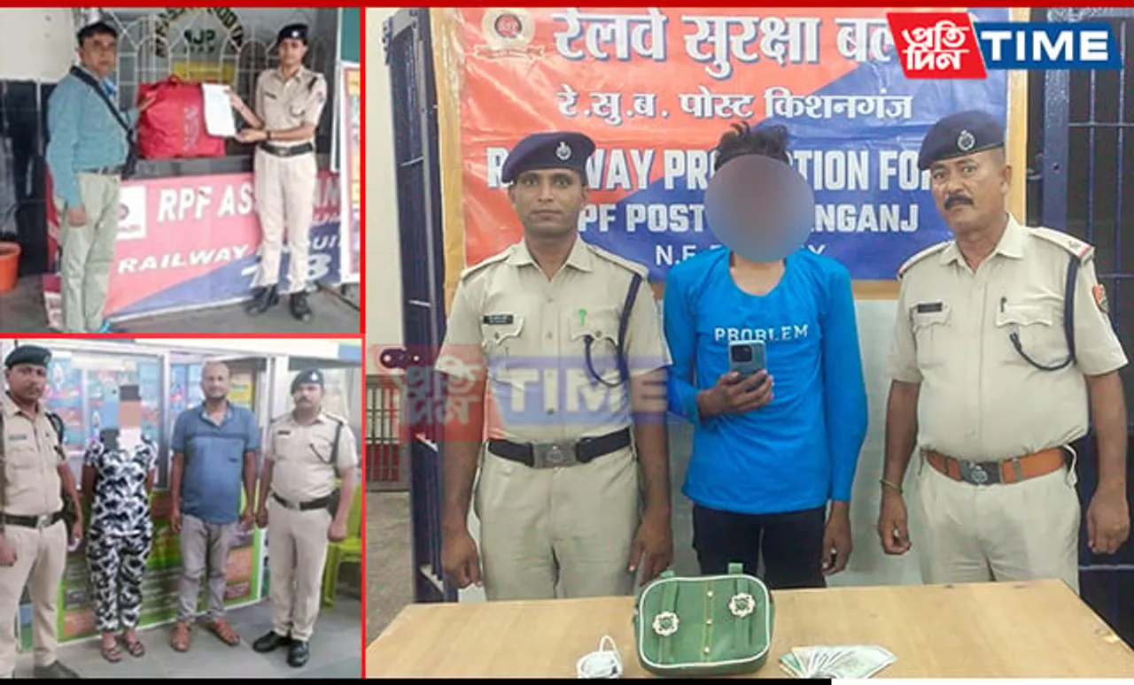 RPF Rescues 45 Minors and 3 Women, Apprehends 29 for Theft in Separate Ops