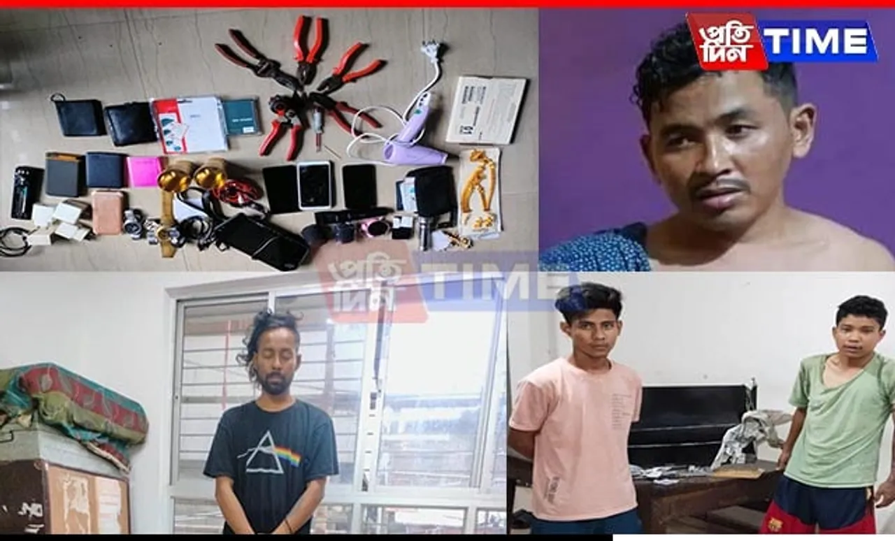 Assam Police Crackdown On Robbery, 6 Arrested in 2 Separate Ops