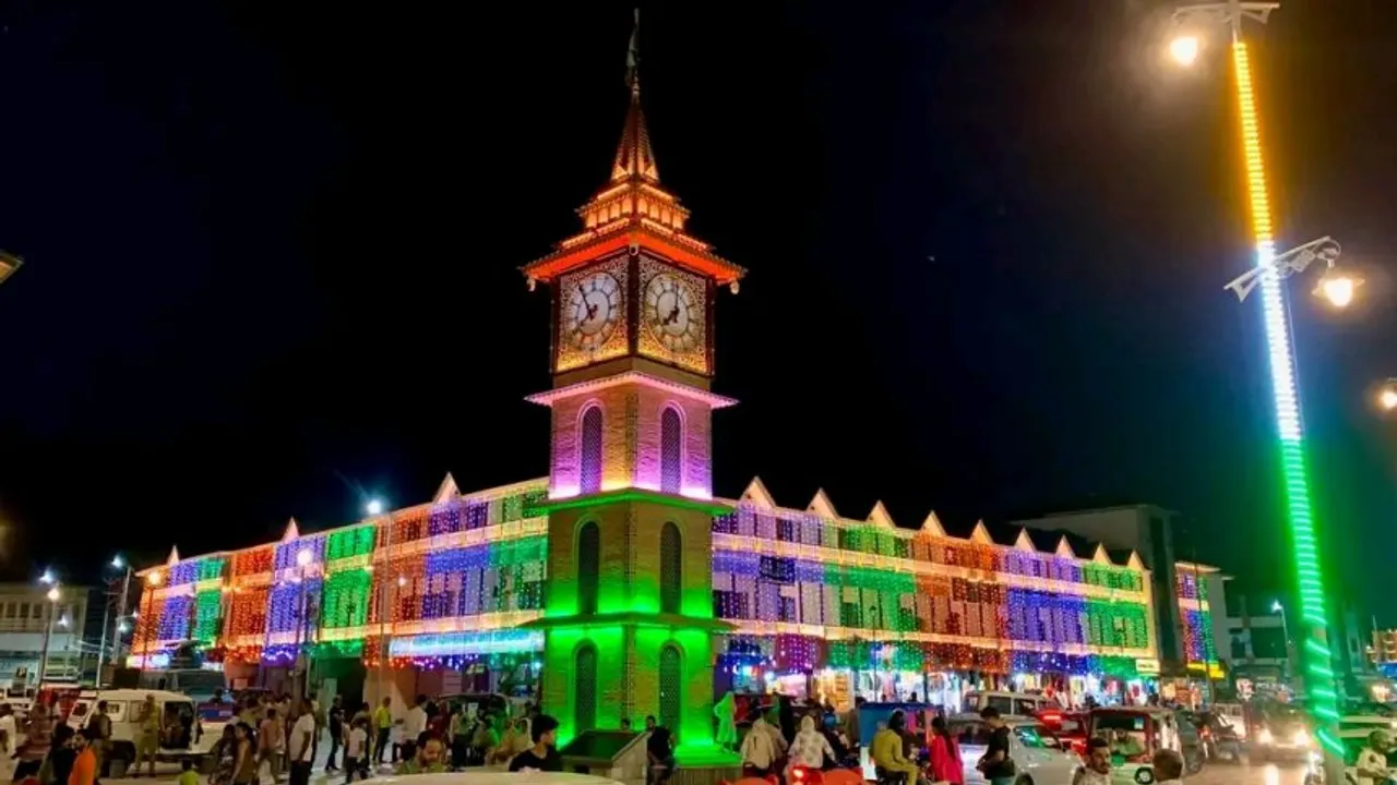 Kashmir Lights Up in Tricolour For I-Day, Marks 5 Years Post Article 370