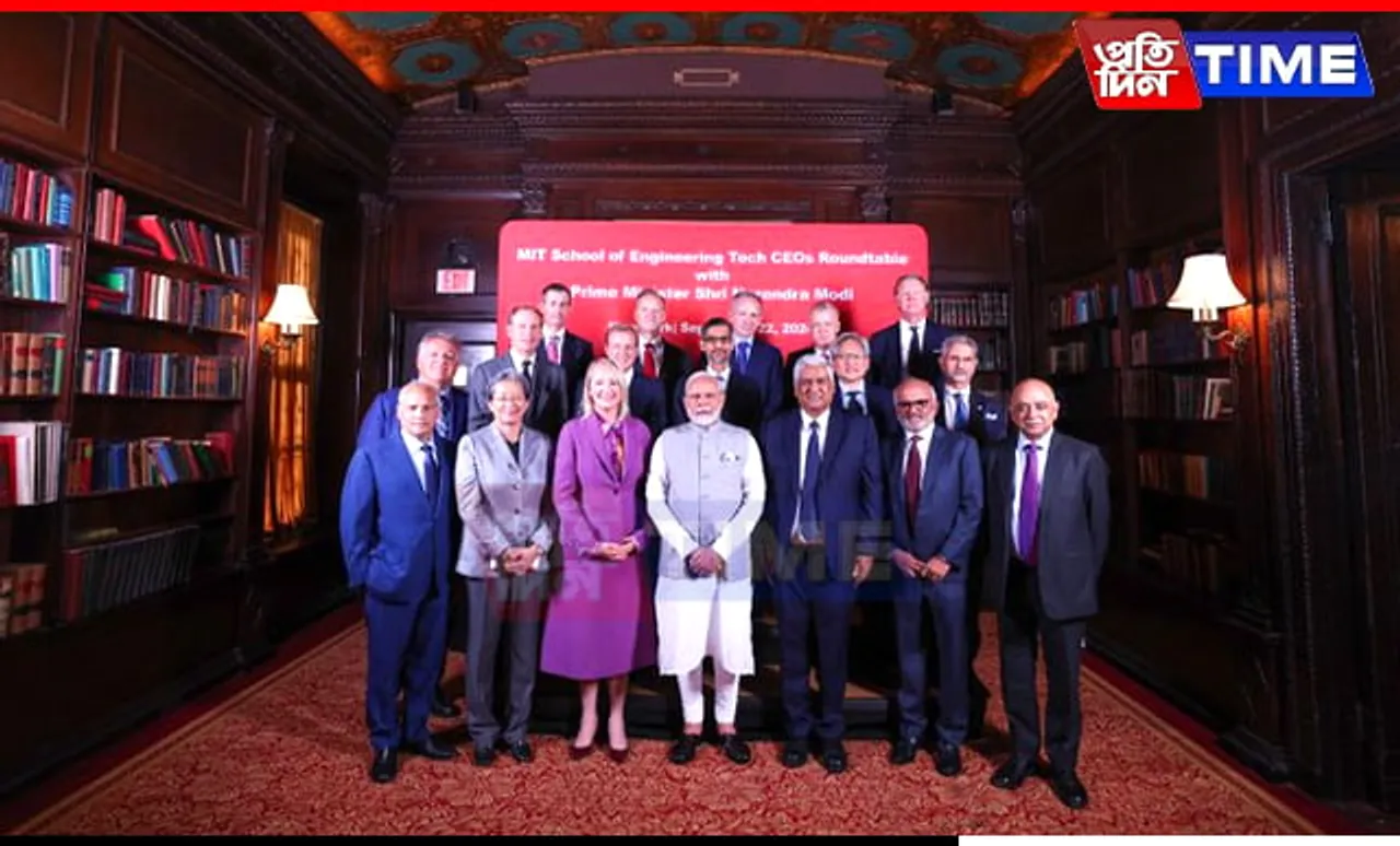 India’s Tech Growth in Focus as PM Modi Meets Industry Giants in New York