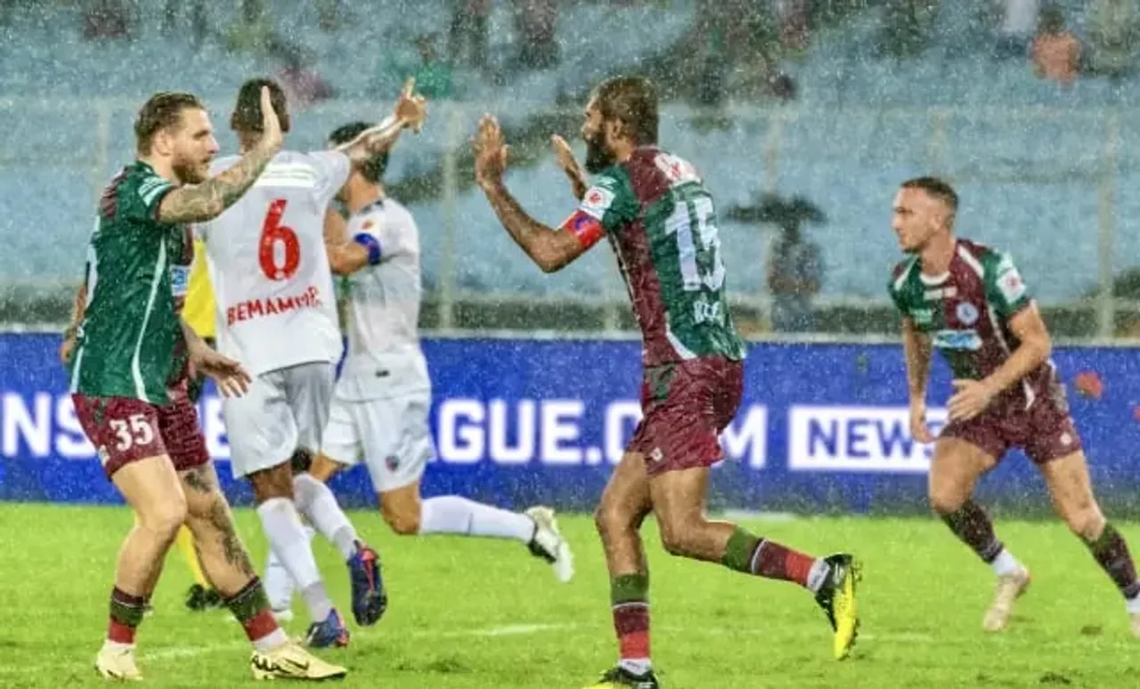 ISL: Valiant NEUFC Fall 3-2 To Mighty Mohun Bagan