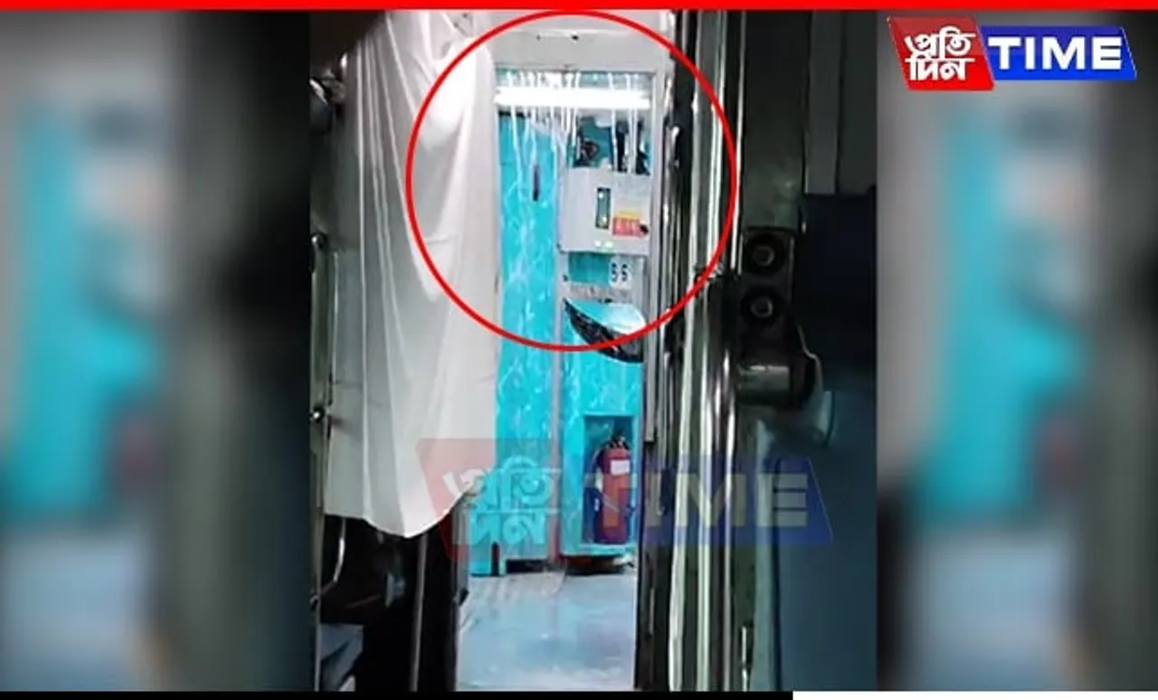 Rainwater Intrusion on Rajdhani Express Raises Concerns Among Passengers