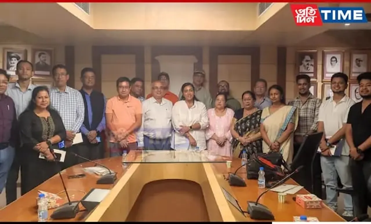 Sadin-Pratidin Group's Smitakshi B Goswami Meets Delhi Assamese Community Ahead Of The Conclave 2024