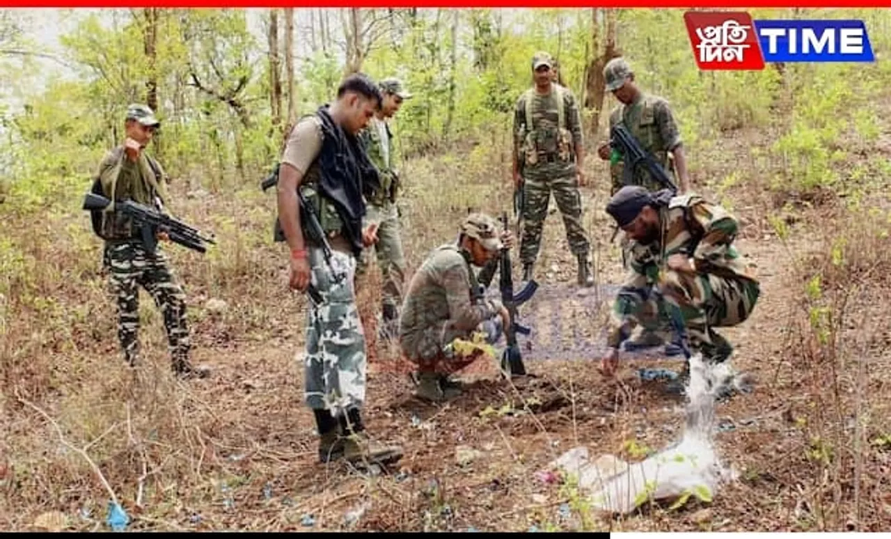 30 Maoists Eliminated in Encounter Along Chhattisgarh Border