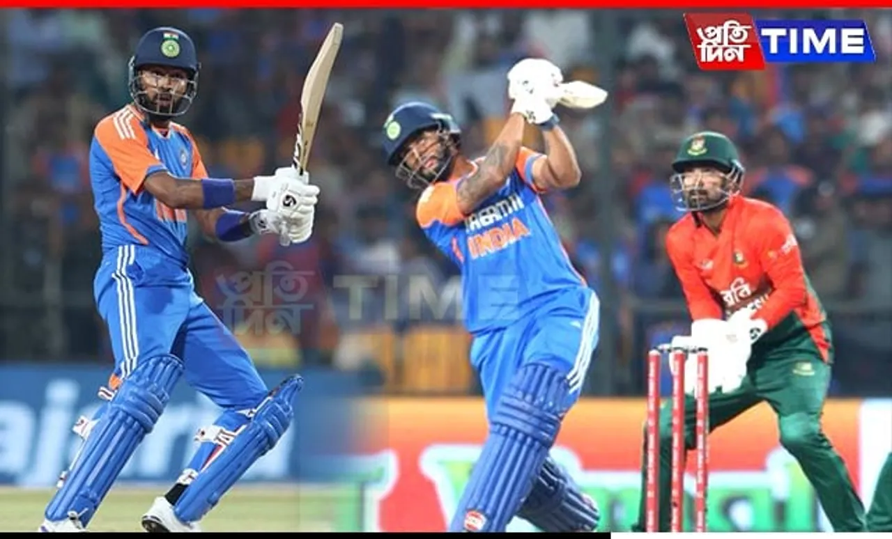 India Clinches Seven-Wicket Victory Over Bangladesh in First T20I