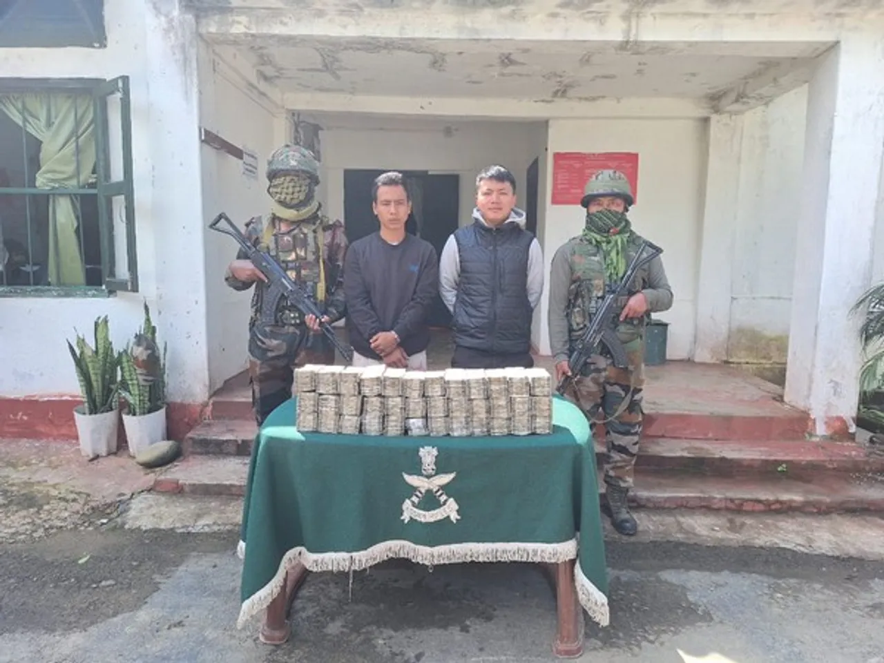 Assam Rifles Seize Nearly Rs 1 Crore in Cash and Drugs in Mizoram