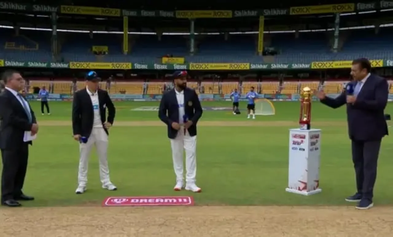 India Out To Bat In Rain-Curtailed 1st Test Against New Zealand