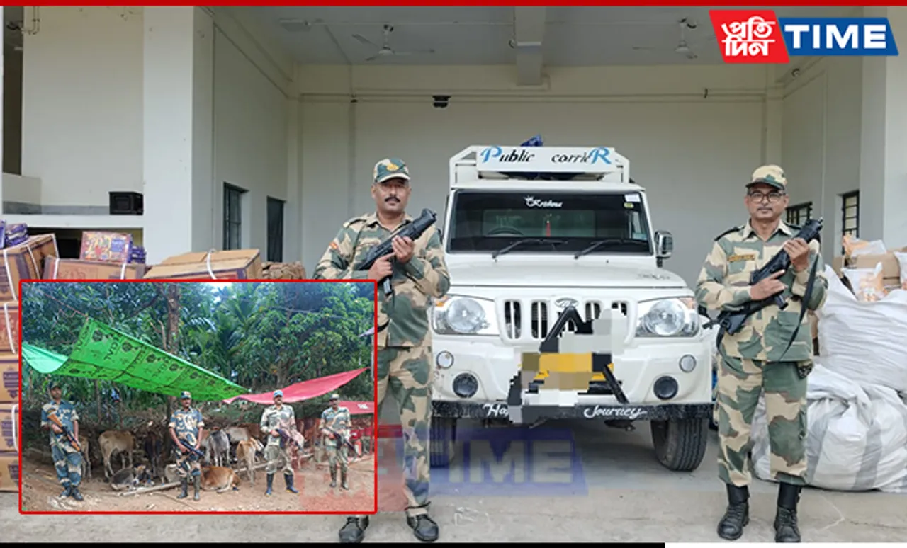 Cross-Border Smuggling Foiled: BSF Troops Capture Rs 16 Lakh Worth of Goods