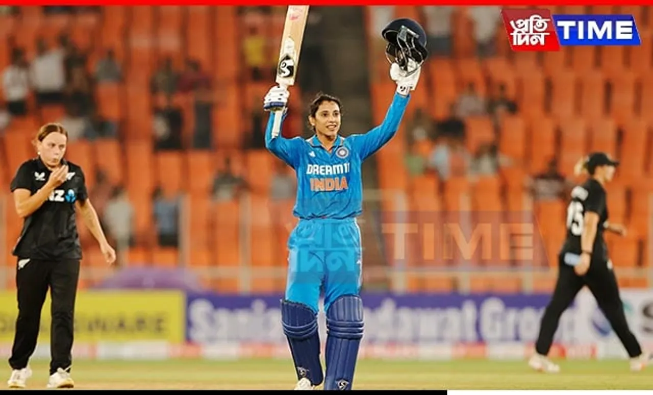Smriti Mandhana Slams 8th ODI Ton as India Seal Series Against New Zealand