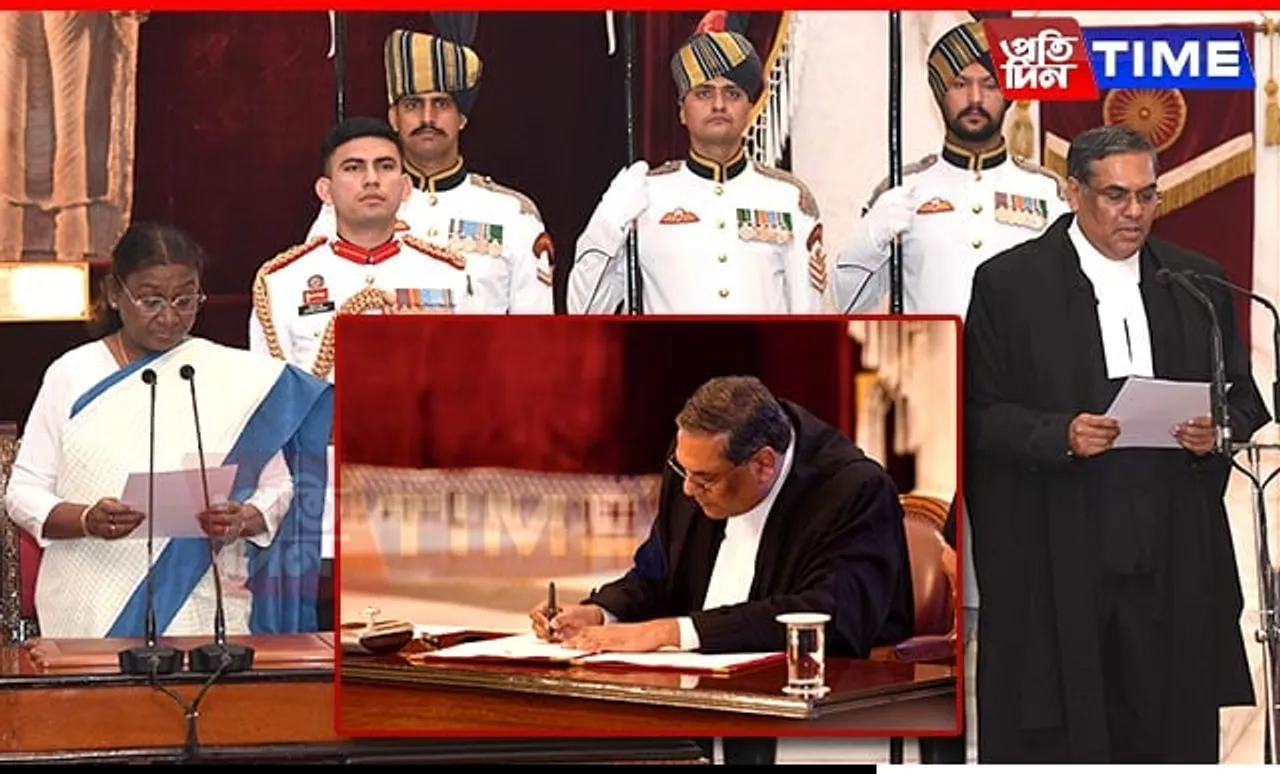 Justice Sanjiv Khanna Sworn in as 51st Chief Justice of India