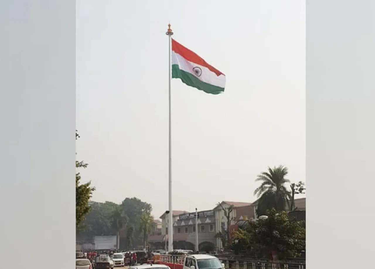 Guwahati Railway station gets tallest flag in NE Railway stations