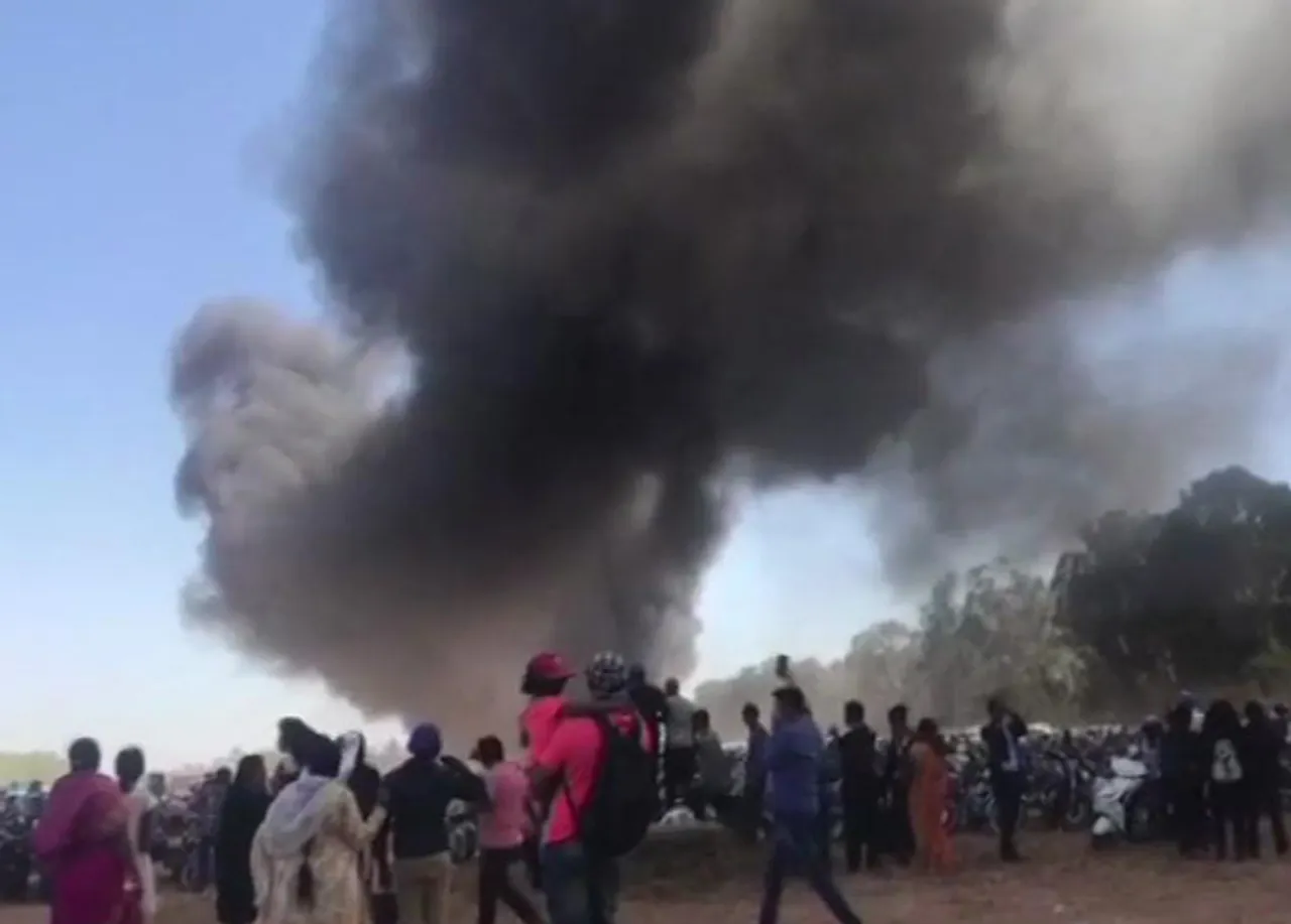 Nearly 100 cars gutted in Bengaluru fire