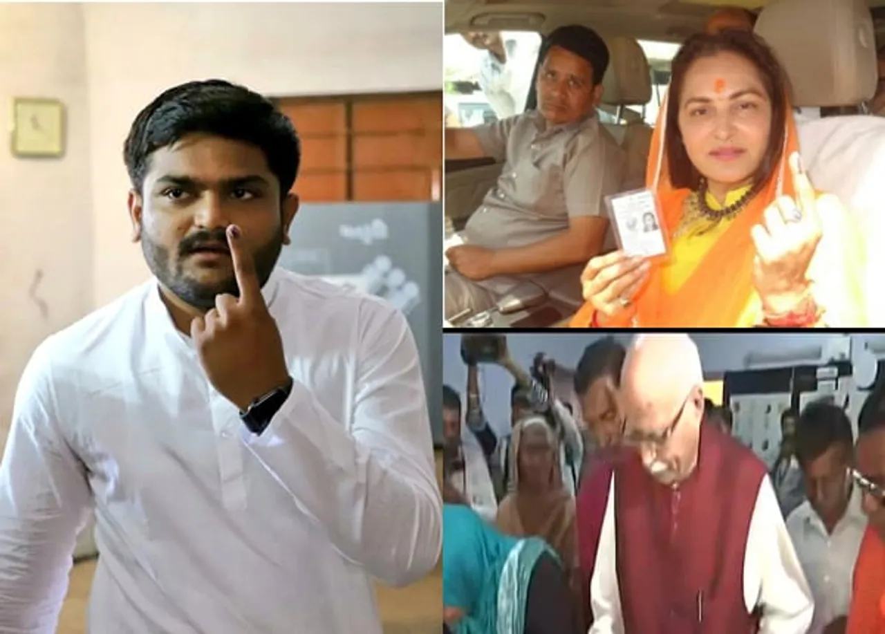 In Pics: National Leaders Cast Vote