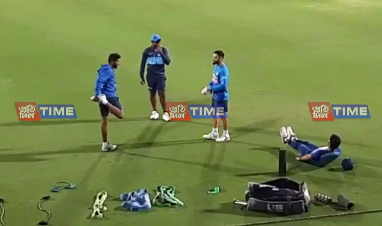 Team India arrives in Guwahati