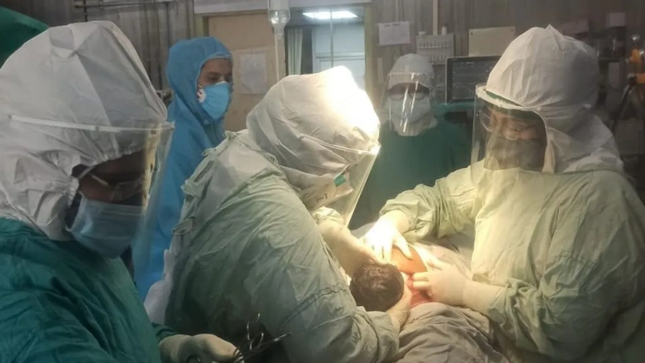 COVID-19 pregnant woman delivers baby in Sivasagar