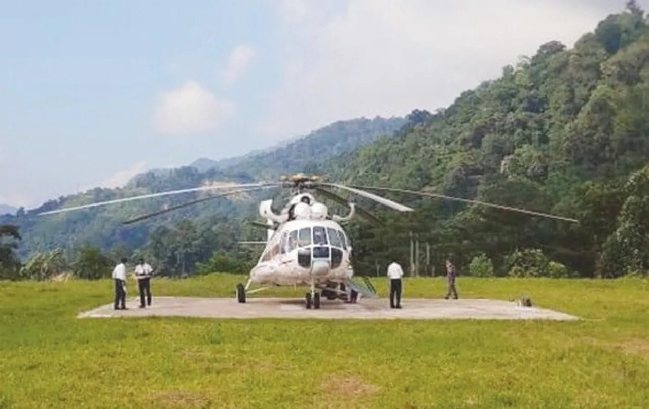 Guwahati Bound Chopper Makes Emergency Landing in Bhutan