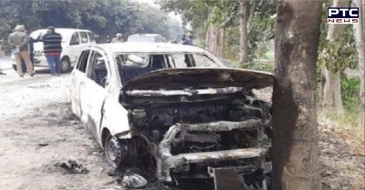 Punjab: Two Advocates Burnt Alive As Car Catches Fire