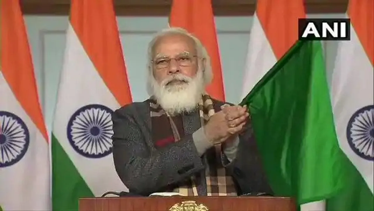 PM Modi Flags Off 8 Trains To Boost Tourism In Statue Of Unity