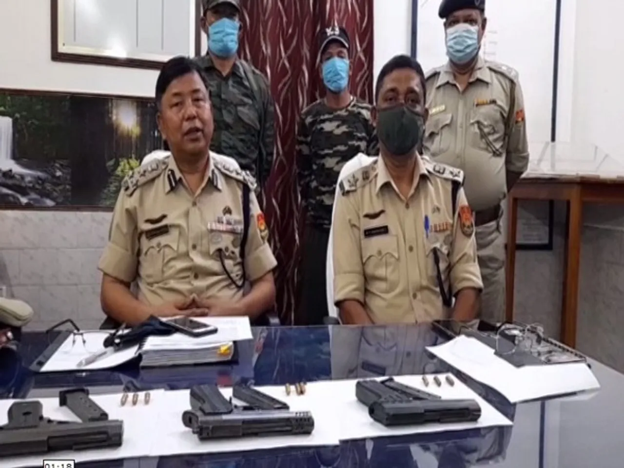 Tripura: 2 NLFT Cadres Surrender With Arms