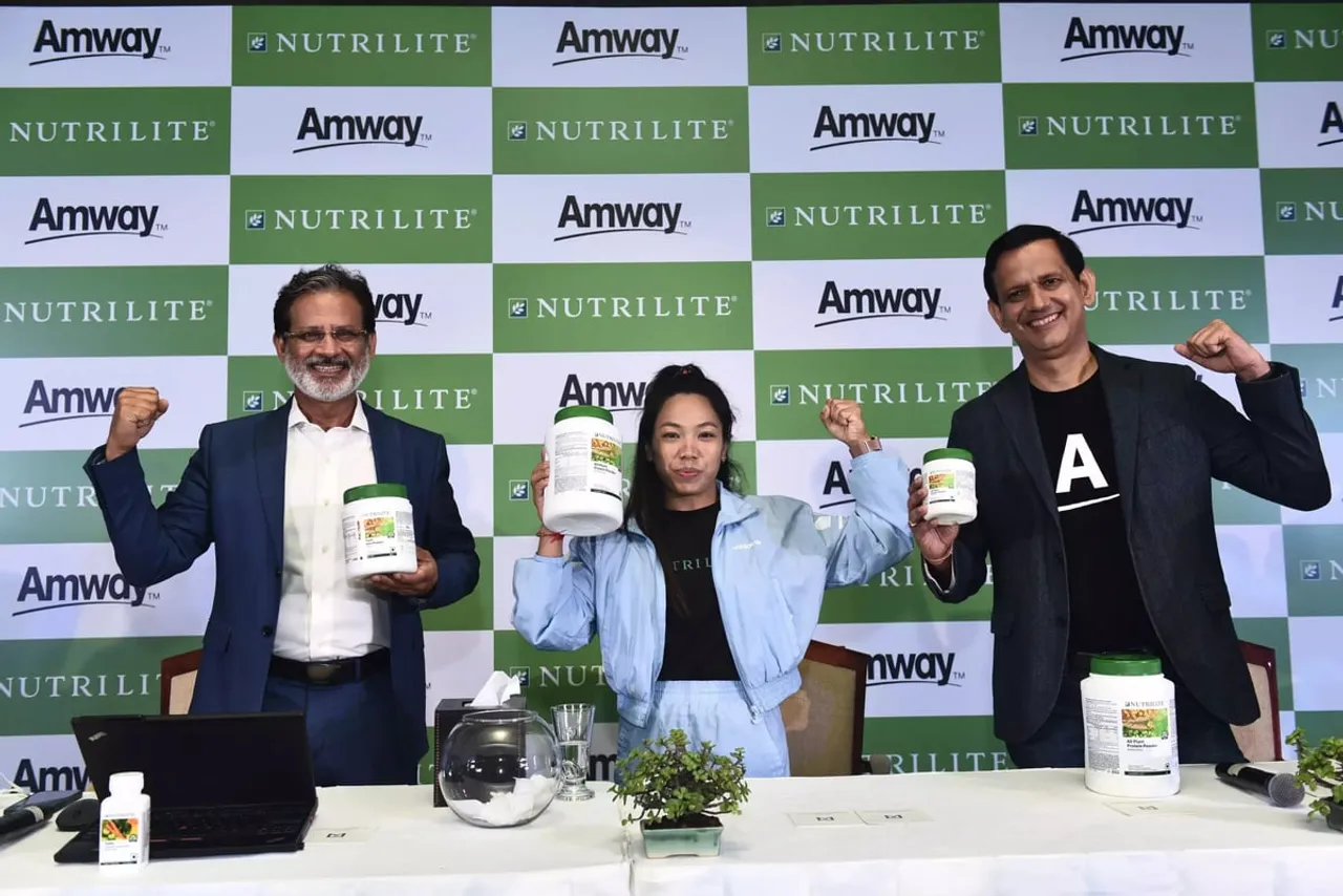 Amway India Onboards Mirabai Chanu as Brand Ambassador