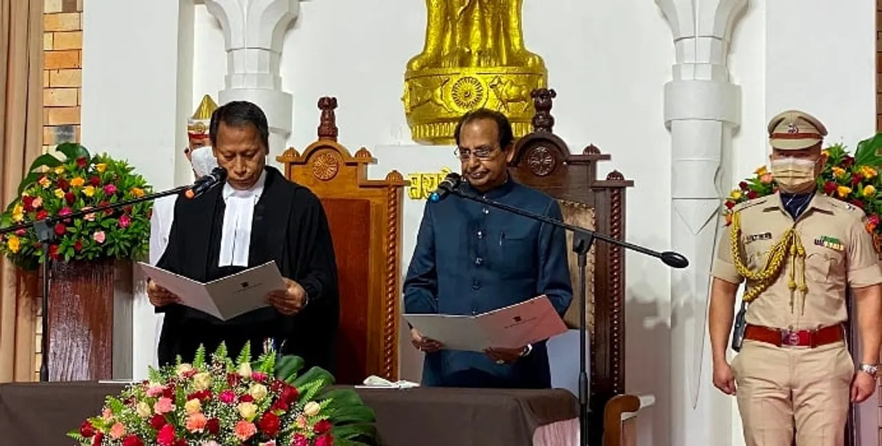 Prof. Jagadish Mukhi Takes Oath as Nagaland Governor