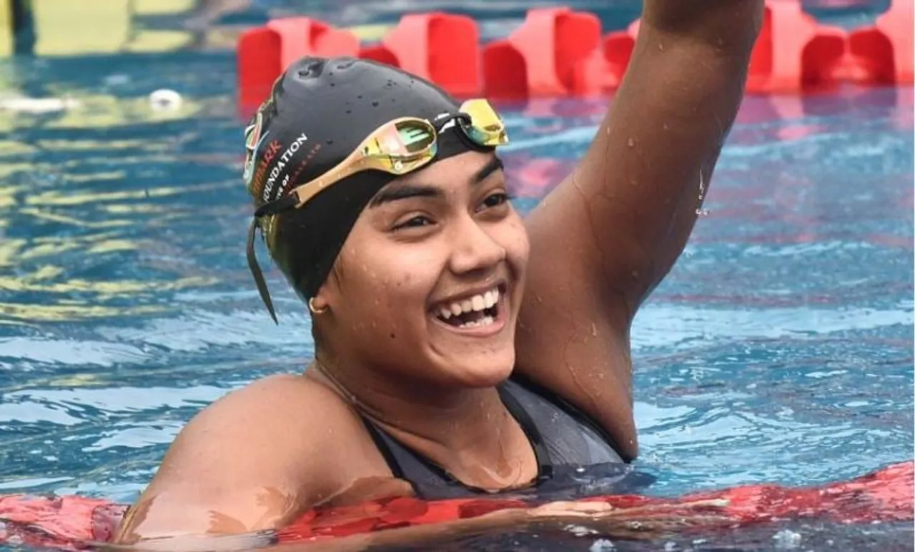 Assam’s Shivangi Sharma Bags Her 2nd Gold In Sr. National Swimming Tournament