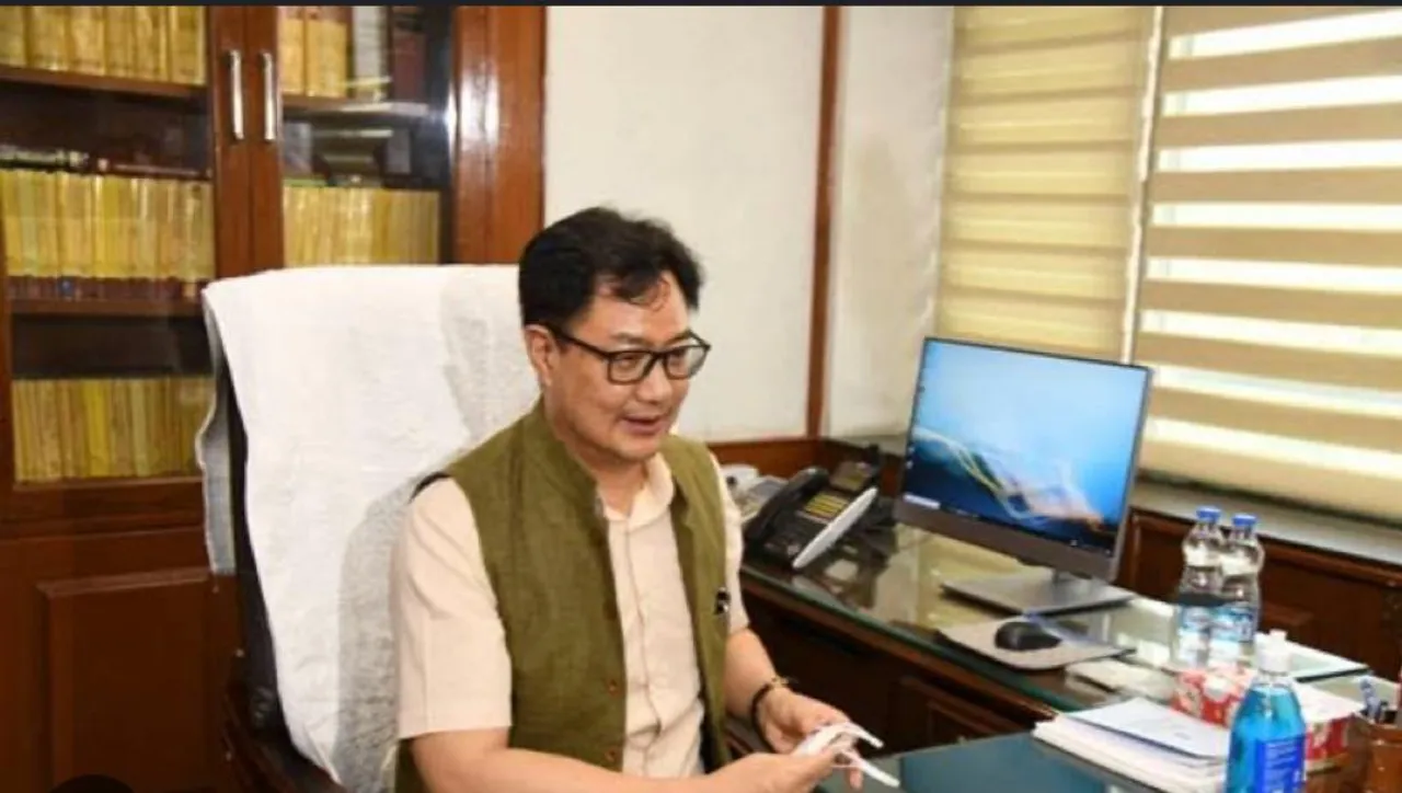 Law Minister Kiren Rijiju