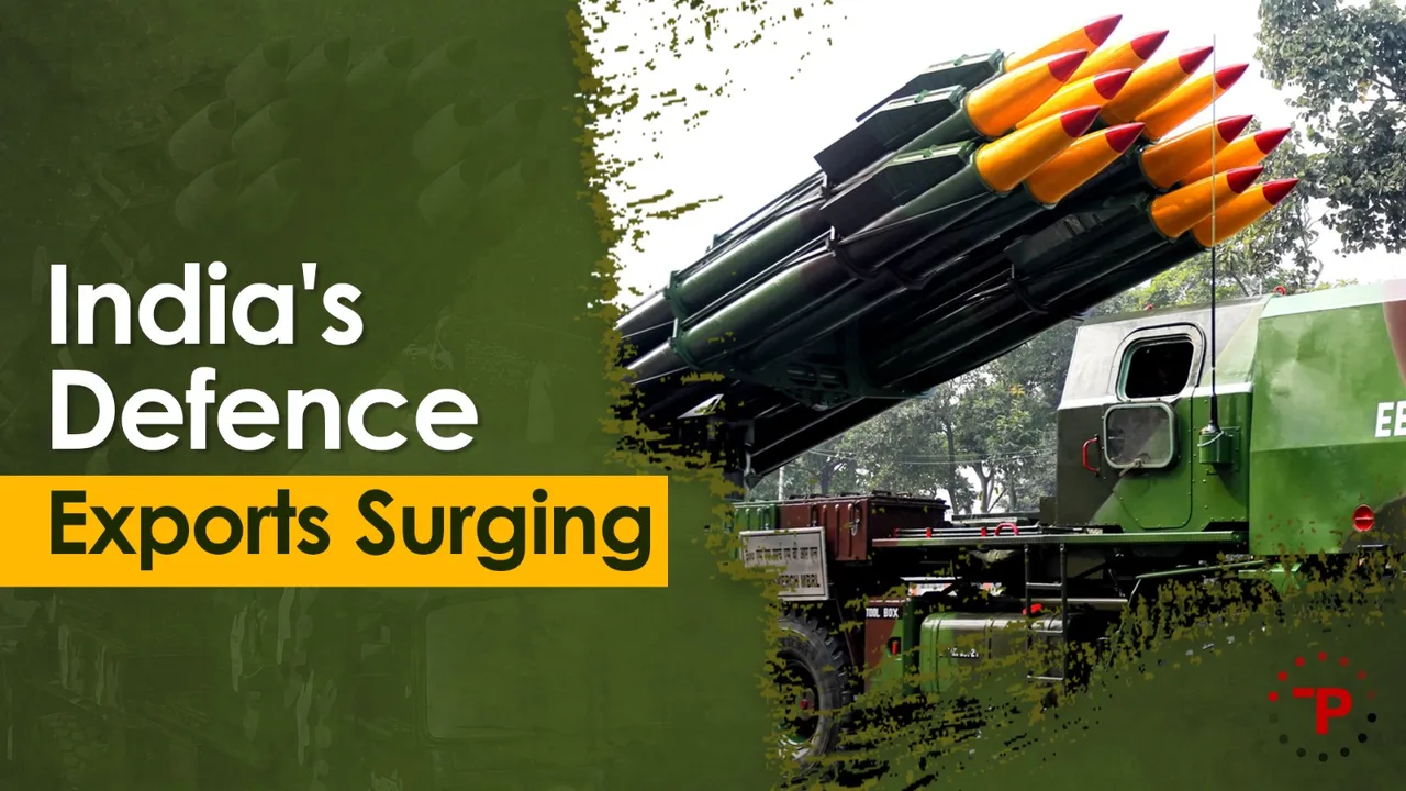 India's Defence Exports Surge to All-Time High, Reflecting Remarkable Growth in Manufacturing Sector