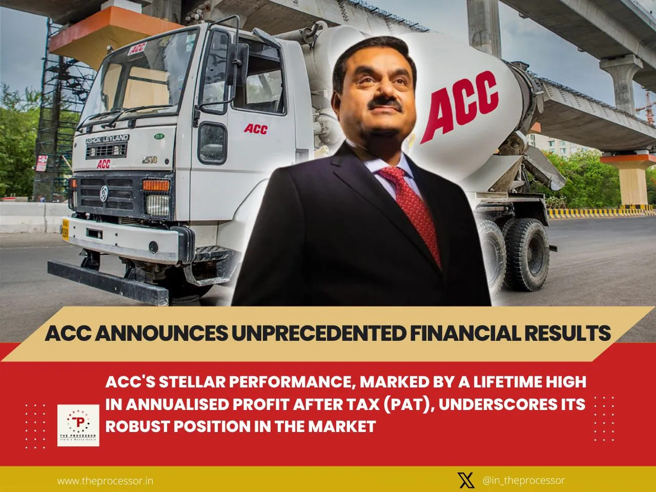 FY 23-24: Adani Group's ACC Achieves Record-Breaking Financial Performance