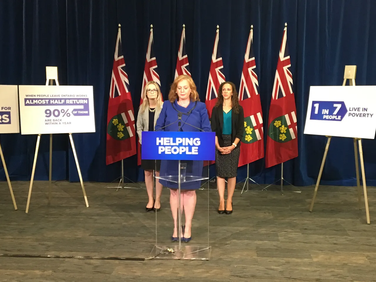 Ontario Tories announce changes to welfare programs