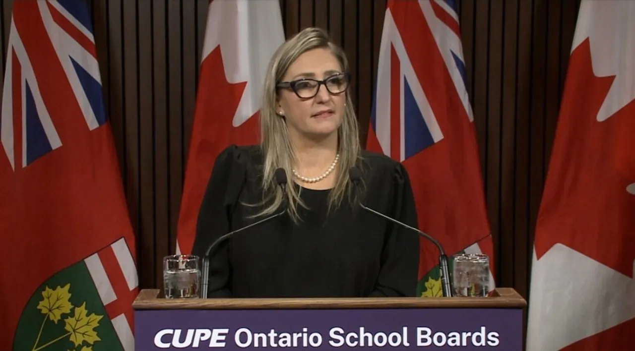 The new contract is approved by a vote of the Ontario education support workers