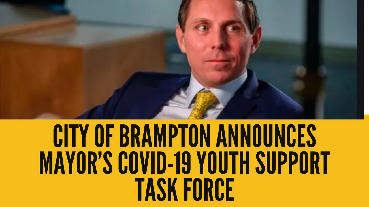 City of Brampton announces Mayor’s COVID-19 Youth Support Task Force