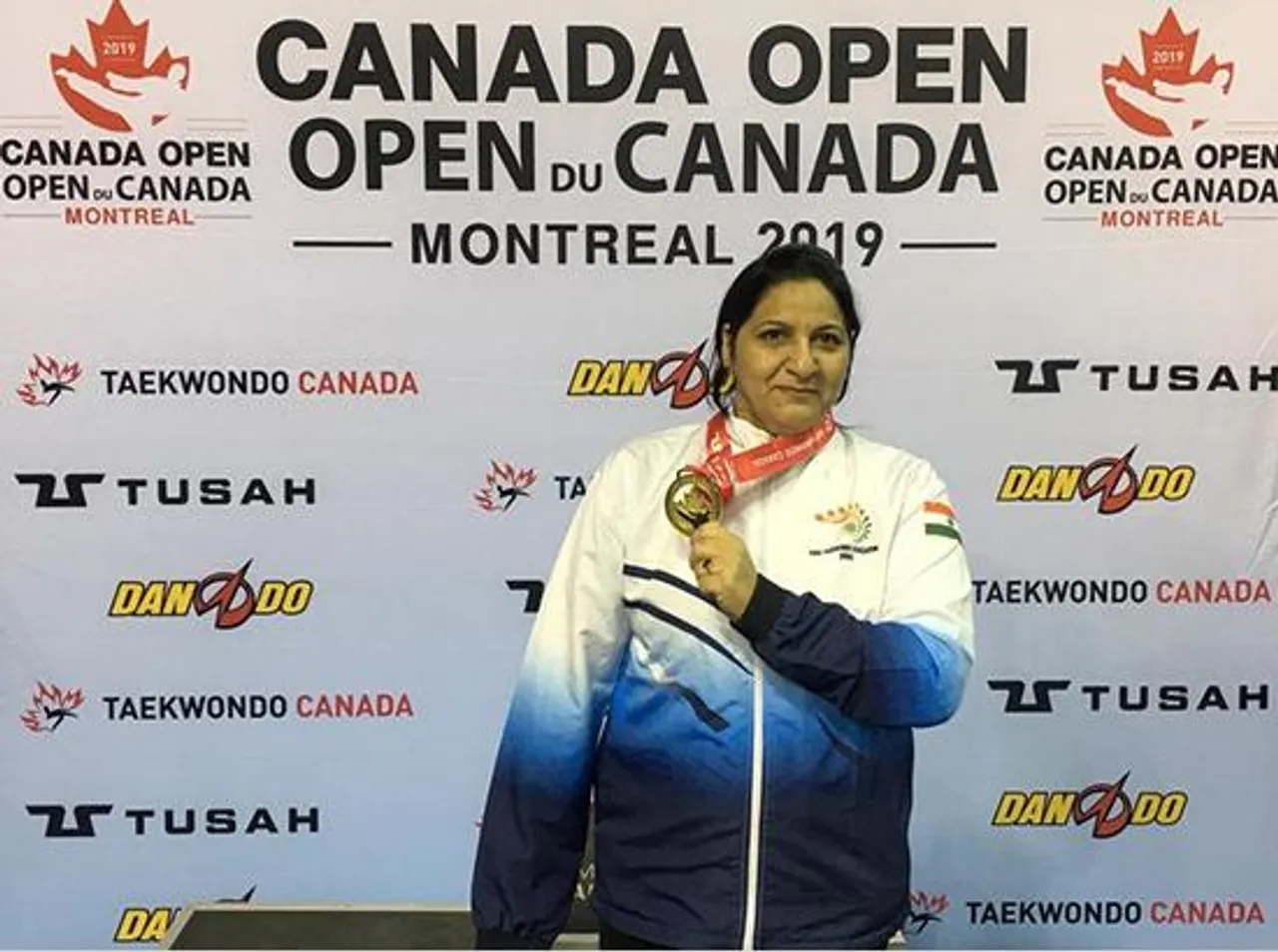 Veena Arora becomes the first Indian woman to win gold medal in Canada Open Games 2019 ( Para-taekwondo)