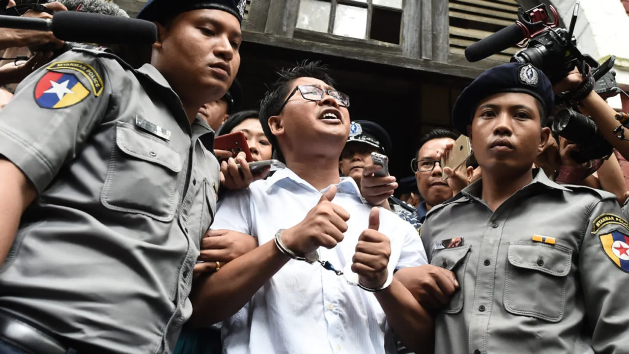 Reuters reporters jailed for seven years in Myanmar 'state secrets' case