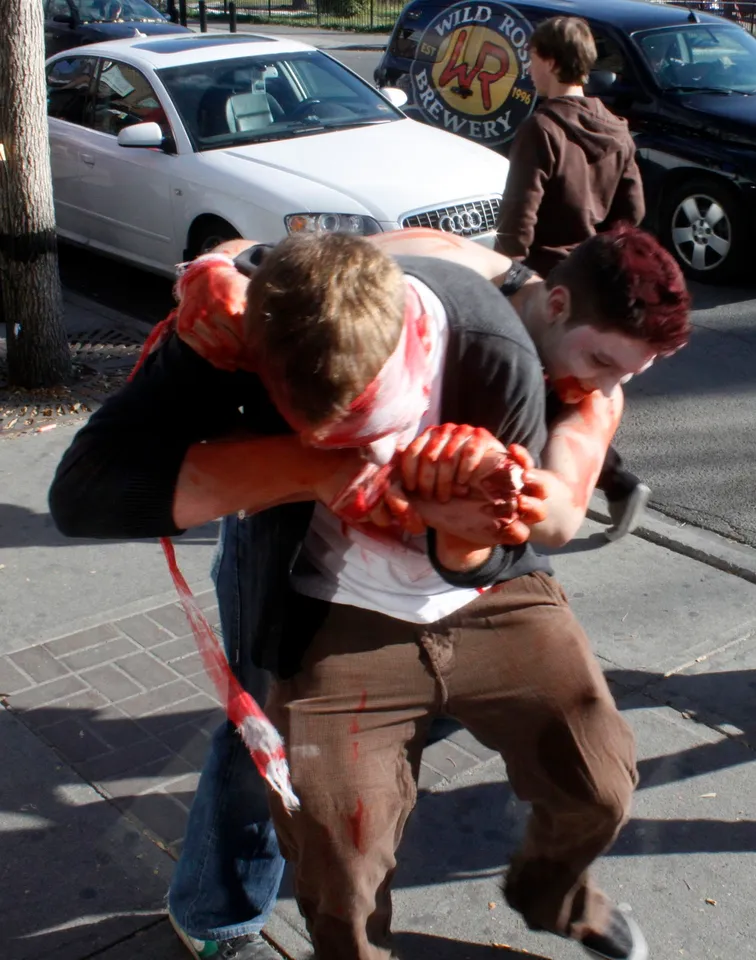 11th annual Zombie Walk unleashes the undead on downtown Halifax