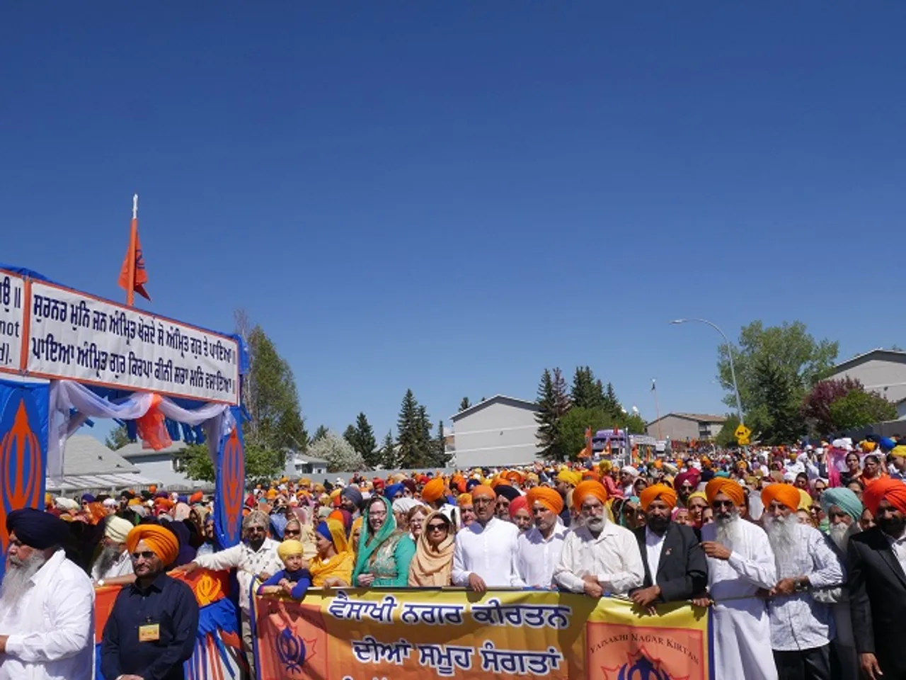 Many participated in Edmonton's annual Khalsa Day parade