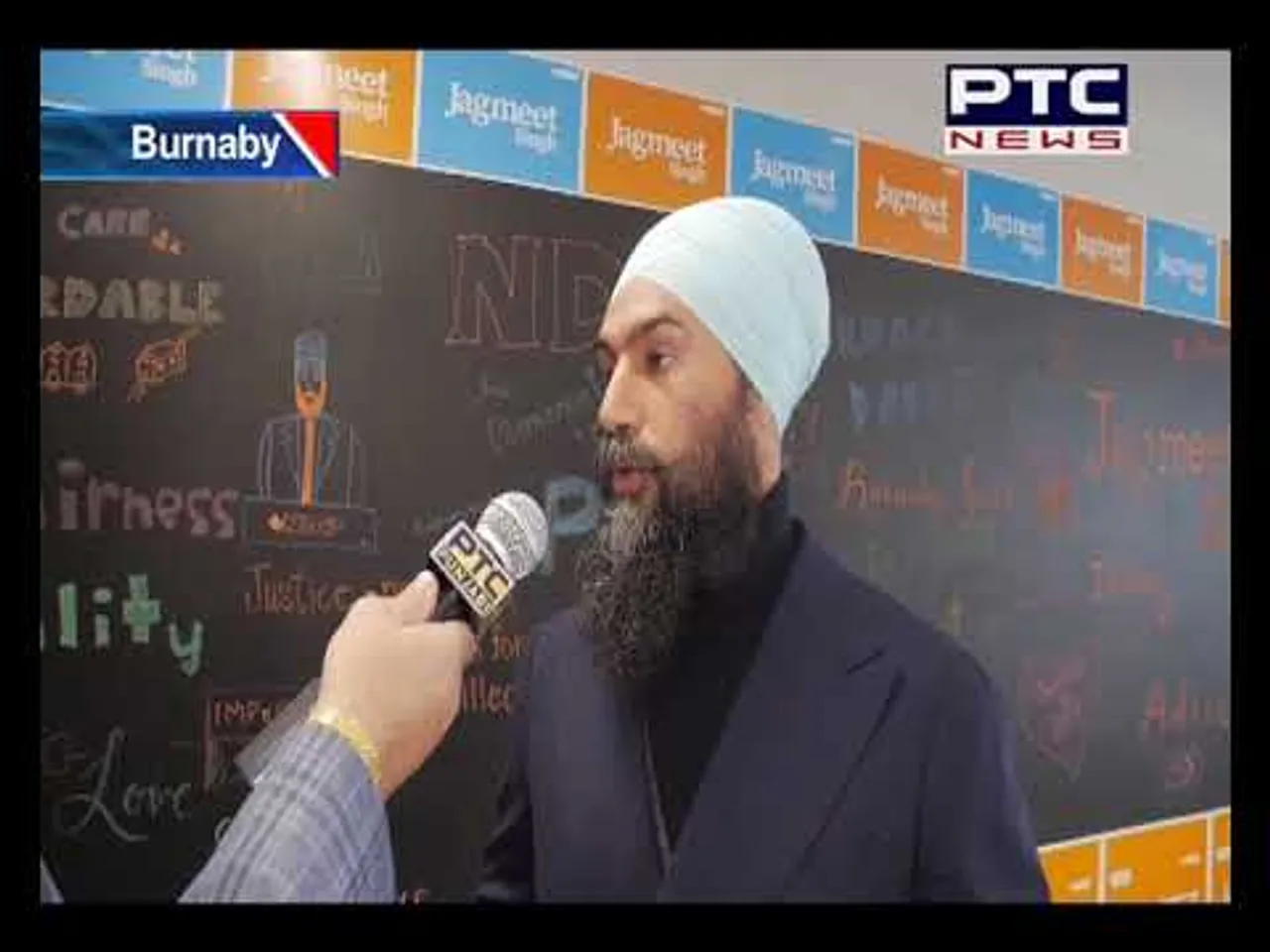 agmeet Singh Speaks to PTC News on South Burnaby Federal By Election Vancouver