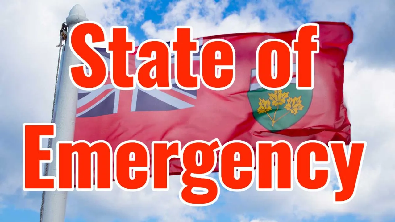 Ontario Extends Emergency Declaration