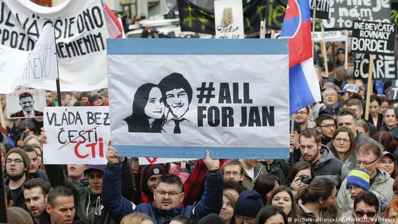 Slovakia Police Arrest Suspects In Killing Of Anti-Corruption Journalist