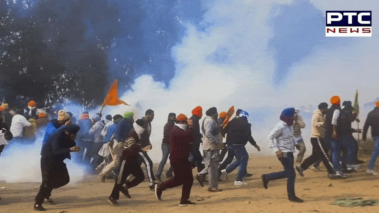 Farmers to resume Delhi march amid chaos at Punjab-Haryana border