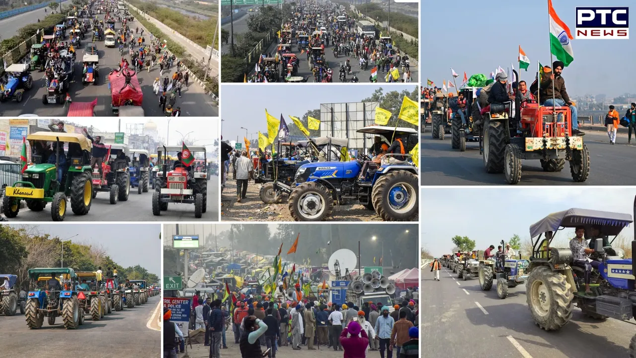 Farmers’ protest HIGHLIGHTS | Farmers' nationwide tractor march begins