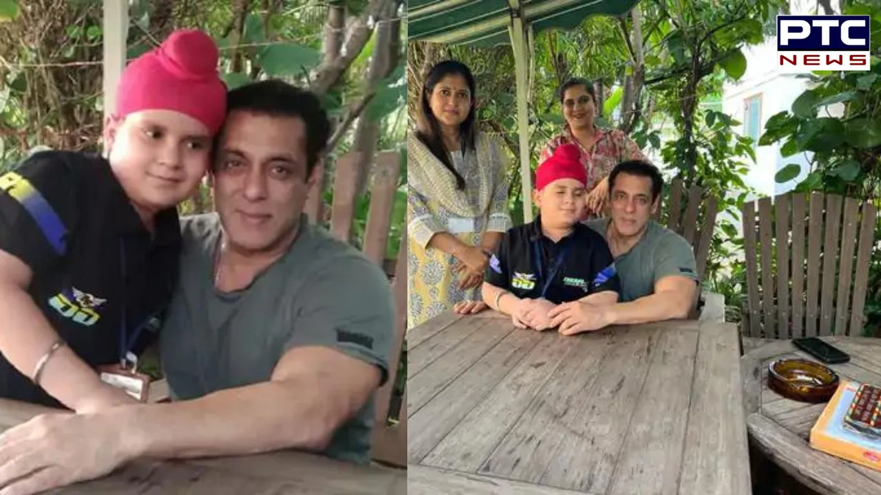 Salman Khan Meet Cancer Sufferer Child