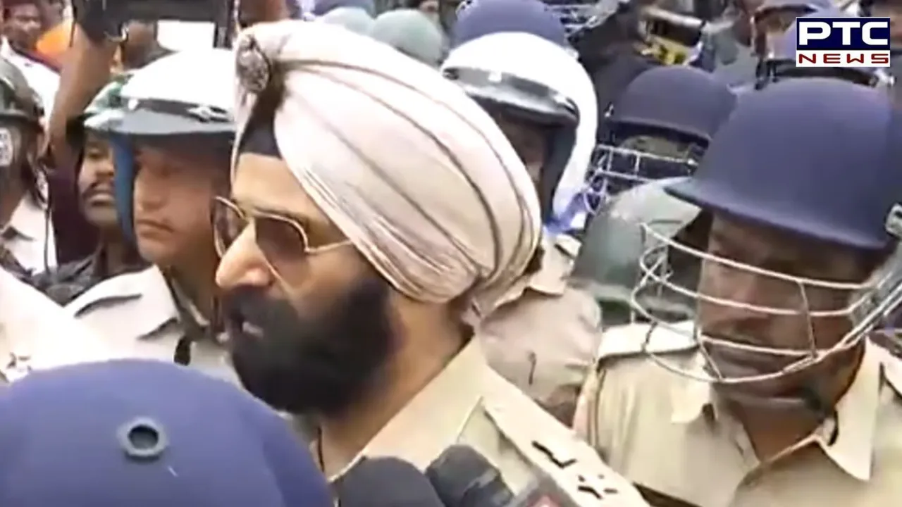 BJP workers allegedly hurl 'Khalistani' jibe at Sikh IPS officer; saffron party reacts